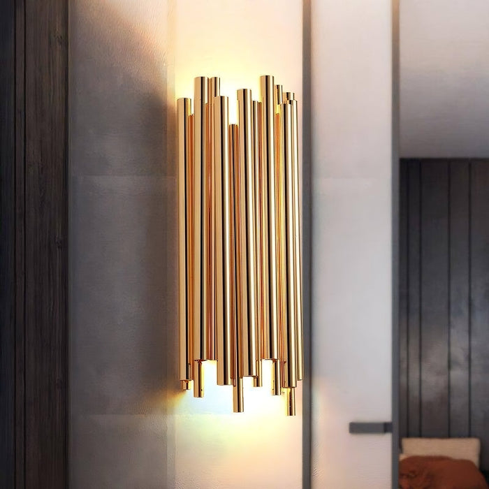 Vigo Stainless Steel Wall Sconce.