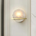 Natural Marble Wall Light Sconce.