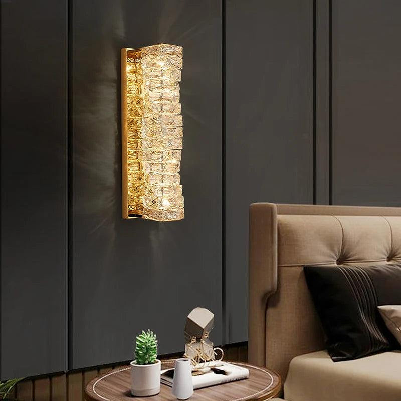Bacci Crystal Wall Sconces-DWHOME