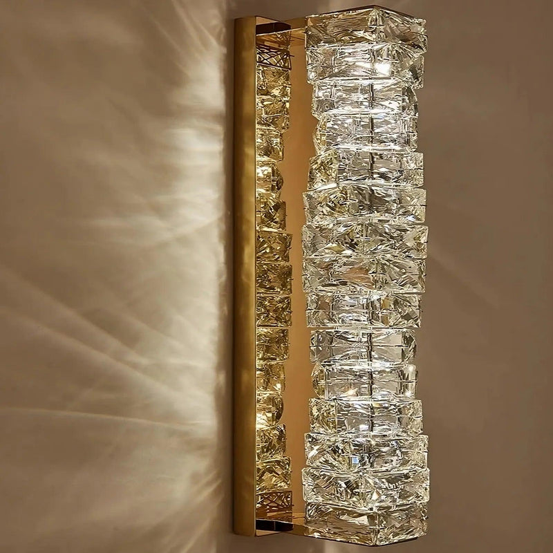 Bacci Crystal Wall Sconces-DWHOME