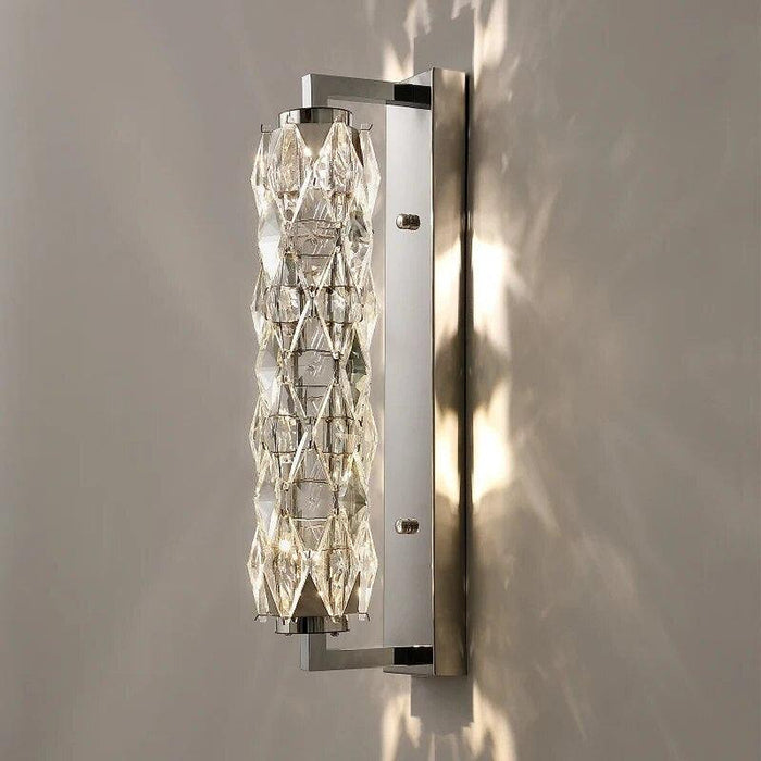 Bacci Modern Crystal Sconce-DWHOME