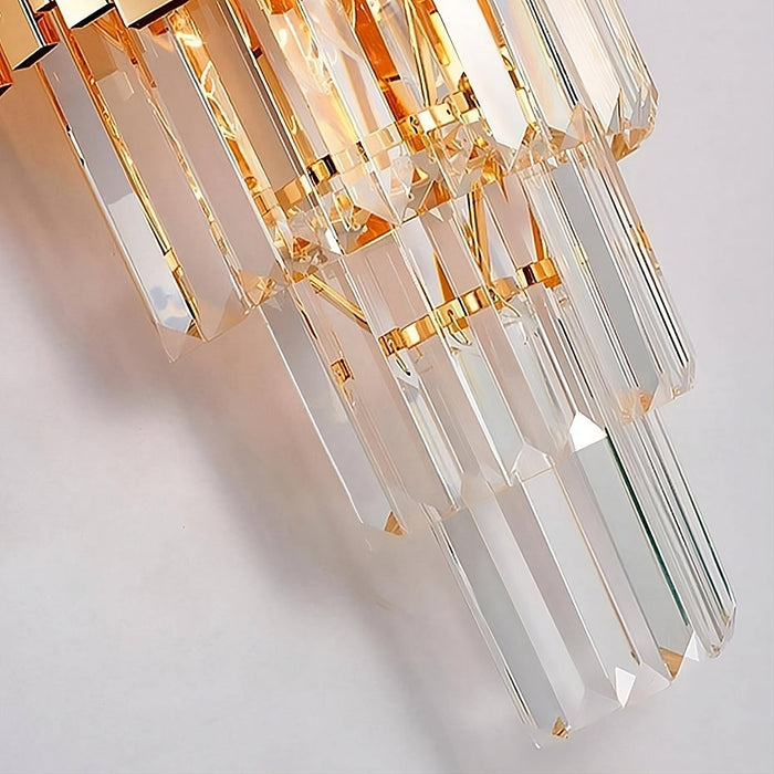 Gio Crystal Wall Sconce.