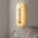 Moonshade??Natural Marble Wall Sconce.