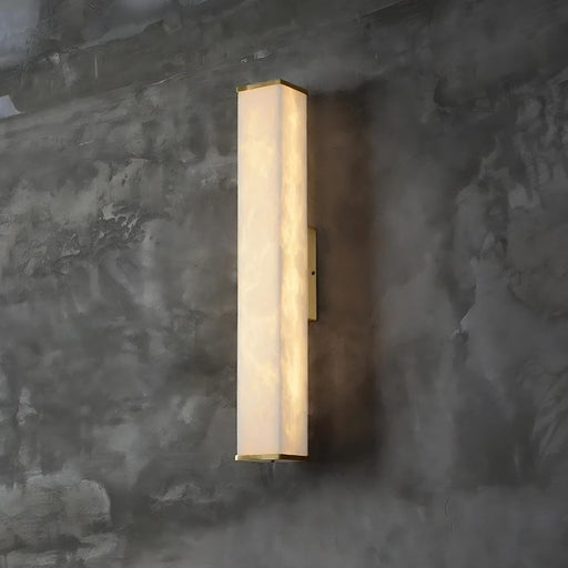 Natural Marble Indoor Wall Sconce Light.