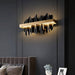 Nera Brass Wall Sconce.