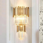 Gio 24" Crystal Wall Sconce-DWHOME