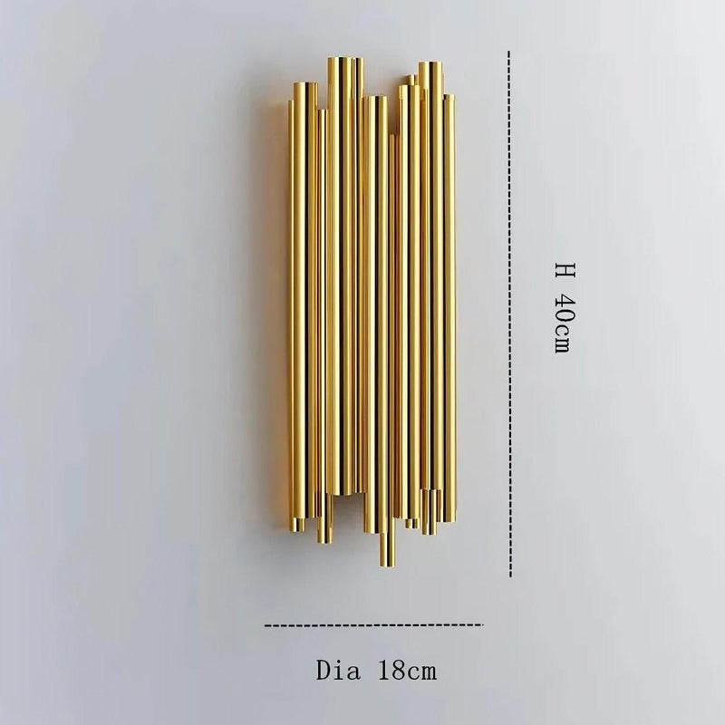 Vigo Stainless Steel Wall Sconce-DWHOME