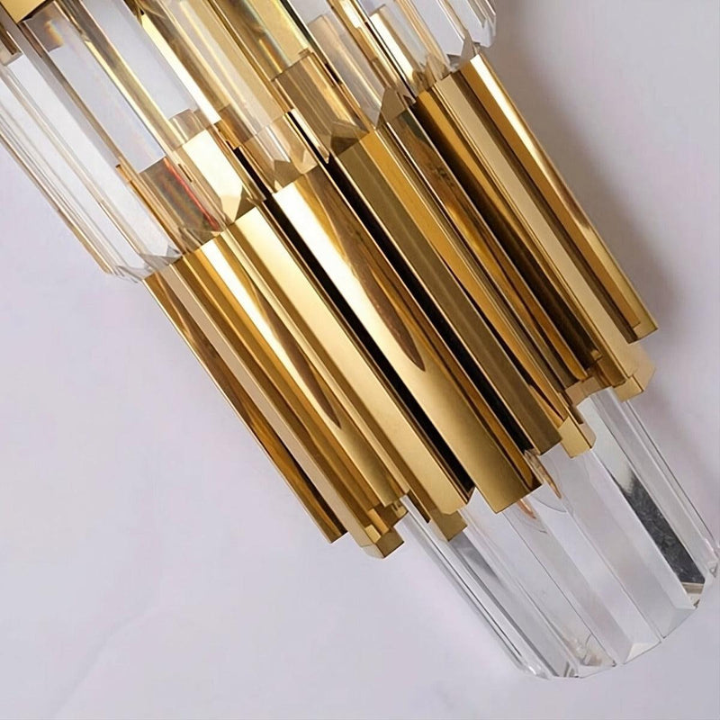 Gio 24" Crystal Wall Sconce-DWHOME