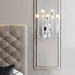 Candela Glass Wall Sconce.