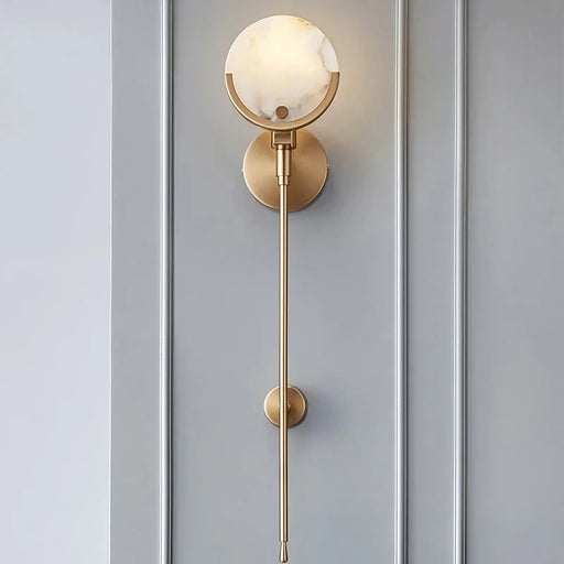 Natural Marble Wall Light Sconce.