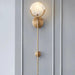 Natural Marble Wall Light Sconce-DWHOME