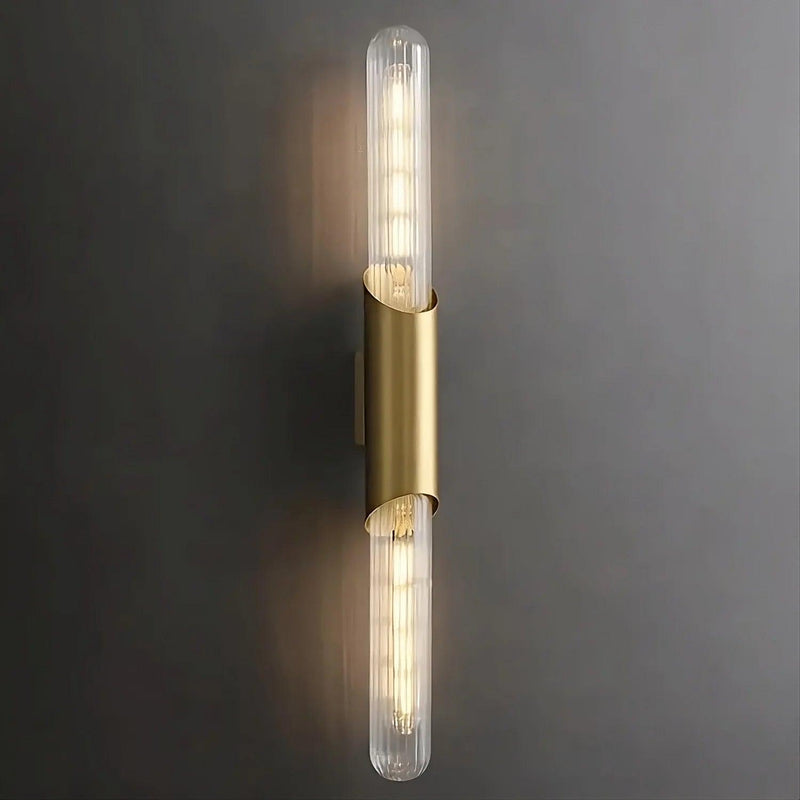 Palermo 23" Brass Wall Sconce Light-DWHOME