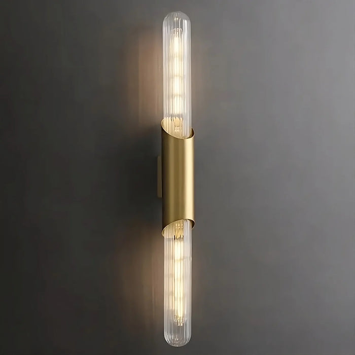 Palermo 23" Brass Wall Sconce Light.