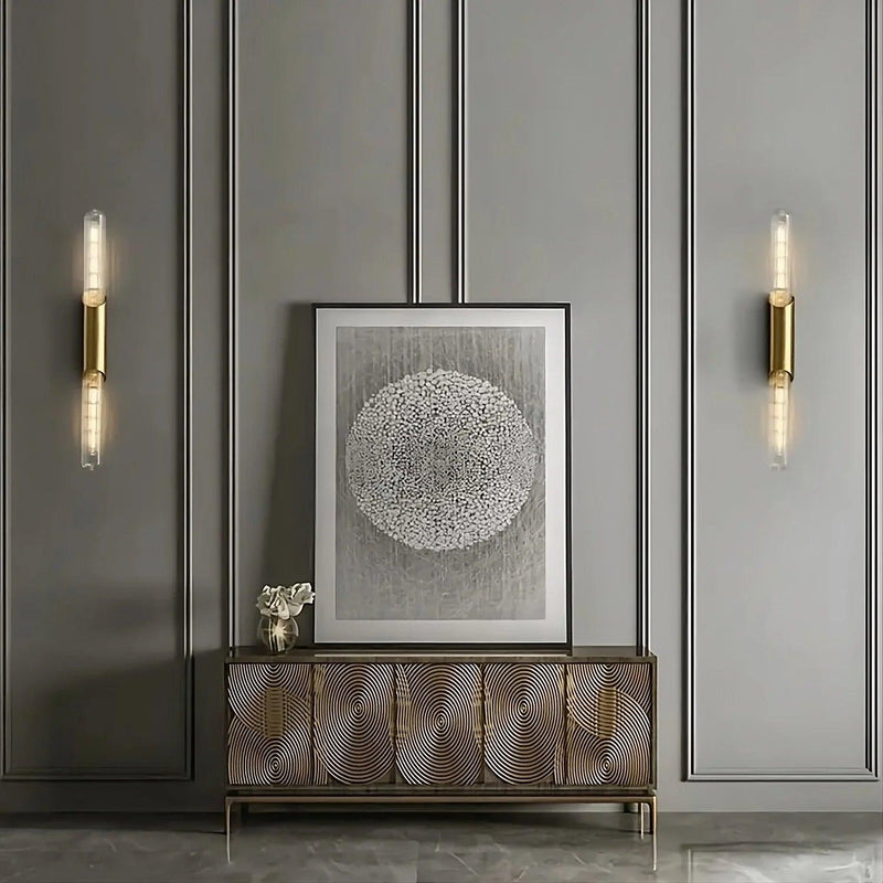 Palermo 23" Brass Wall Sconce Light-DWHOME