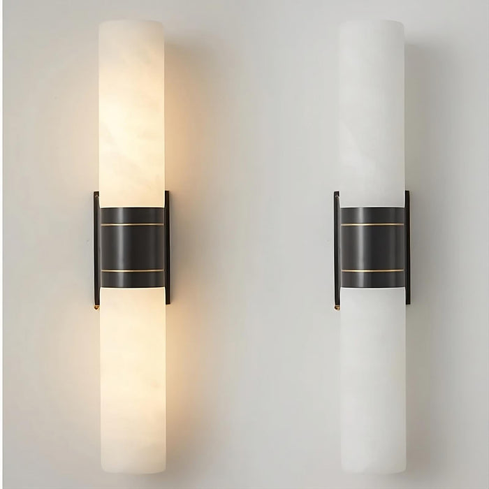 Natural Marble Indoor Wall Sconce Light.