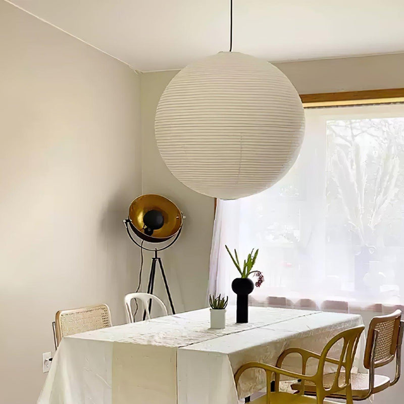 Washi Paper Round Series Pendant Lamp-DWHOME