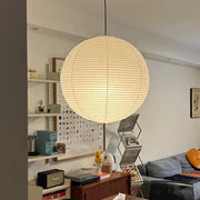 Washi Paper Round Series Pendant Lamp-DWHOME
