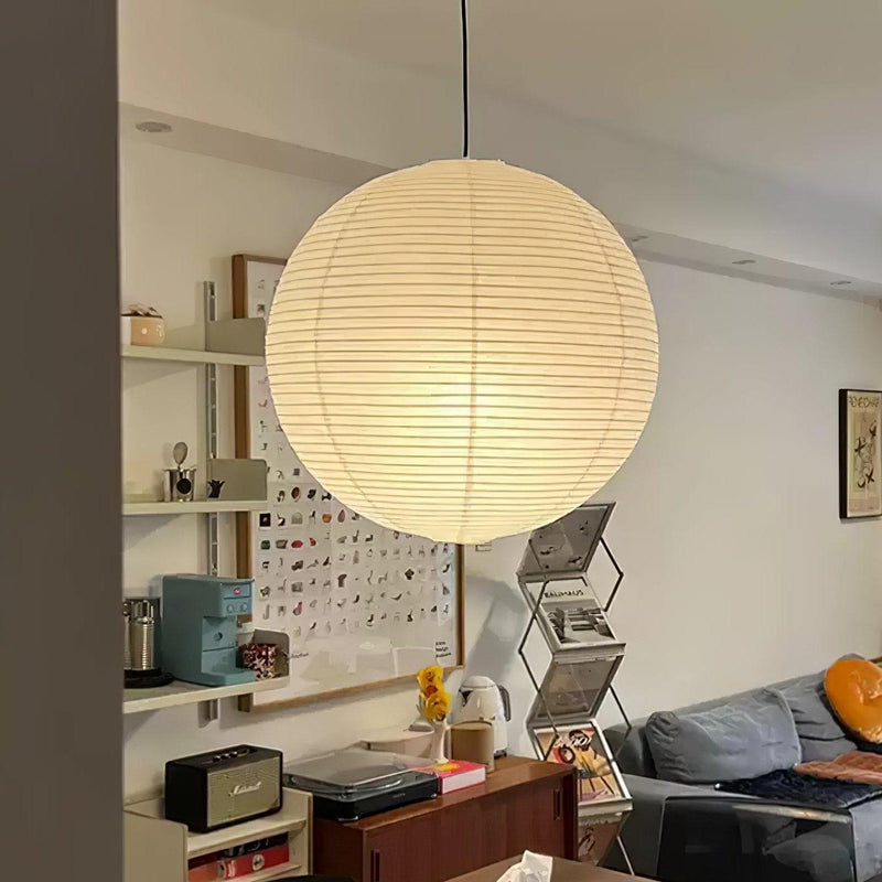 Washi Paper Round Series Pendant Lamp-DWHOME