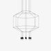 Geometric Lines Pendant Lamp - DWHOME