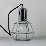 Work Lamp Cage Pendant Light-DWHOME