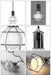 Work Lamp Cage Pendant Light - DWHOME