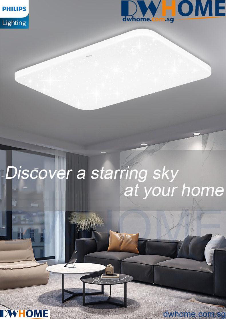 Philips LED CL830/CL716 Ceiling Light Round Rectangle Tunable Light With Simple Nordic Design Modern Atmosphere-DWHOME