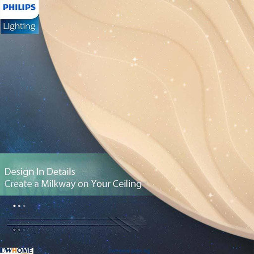 Philips LED CL506 Ceiling Lamp Modern Tunable 3 Colors Minimalist Style Living Room Book Bedroom.