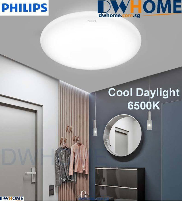 PHILIPS LED Ceiling Light CL200 Series Round, Cool White light/Cool Daylight, 6W/10W/17W/24W.