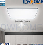 Philips LED CL702 Ceiling Light Tunable Light With AIO Remote Control Simple Design Modern Atmosphere Ultra-Thin-DWHOME