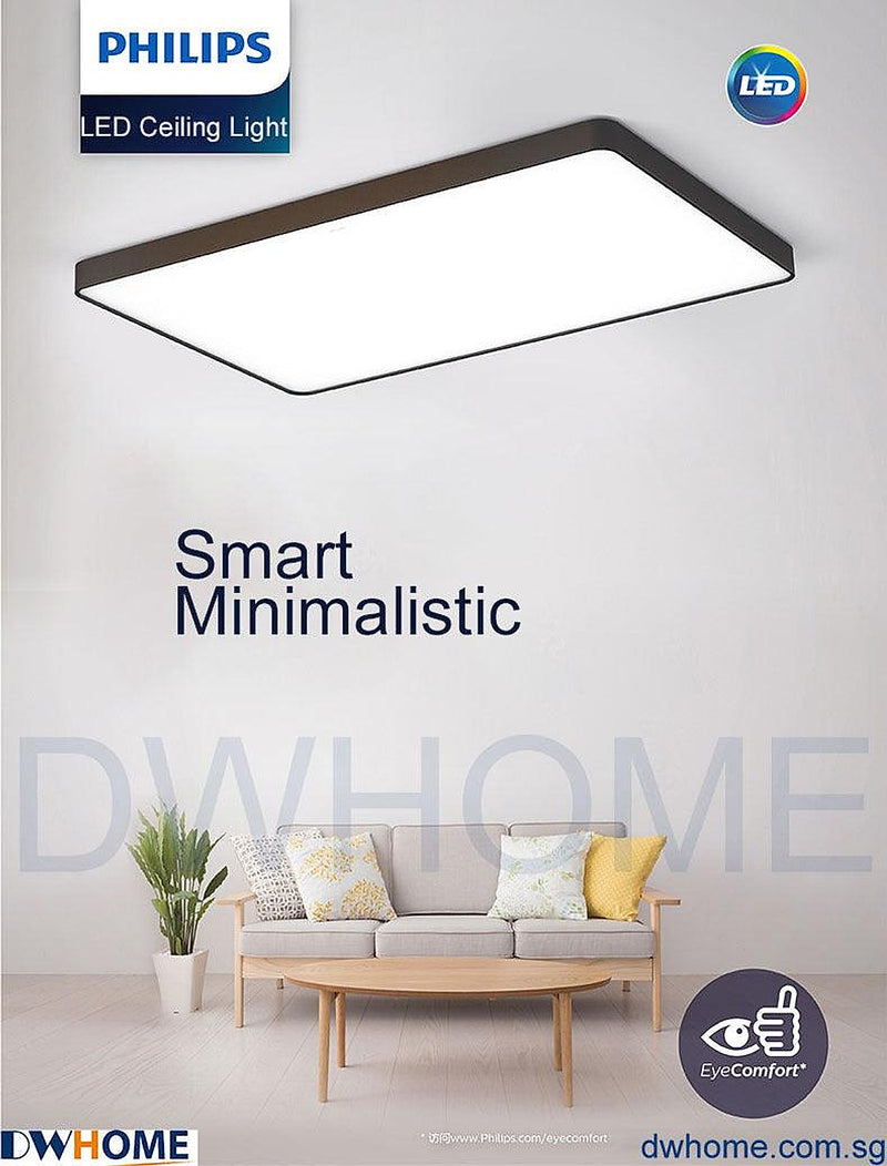 Philips LED CL867 Ceiling Light Round Square Rectangle Tunable Light With Simple Nordic Design Modern Atmosphere-DWHOME