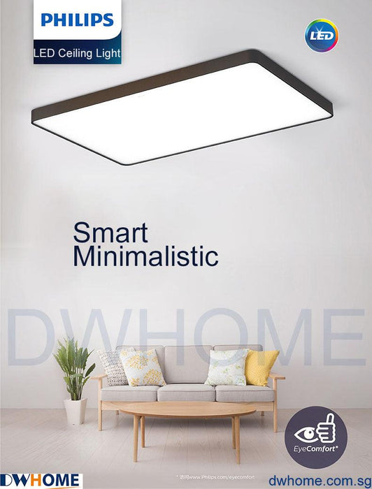 Philips LED CL867 Ceiling Light Round Square Rectangle Tunable Light With Simple Nordic Design Modern Atmosphere.