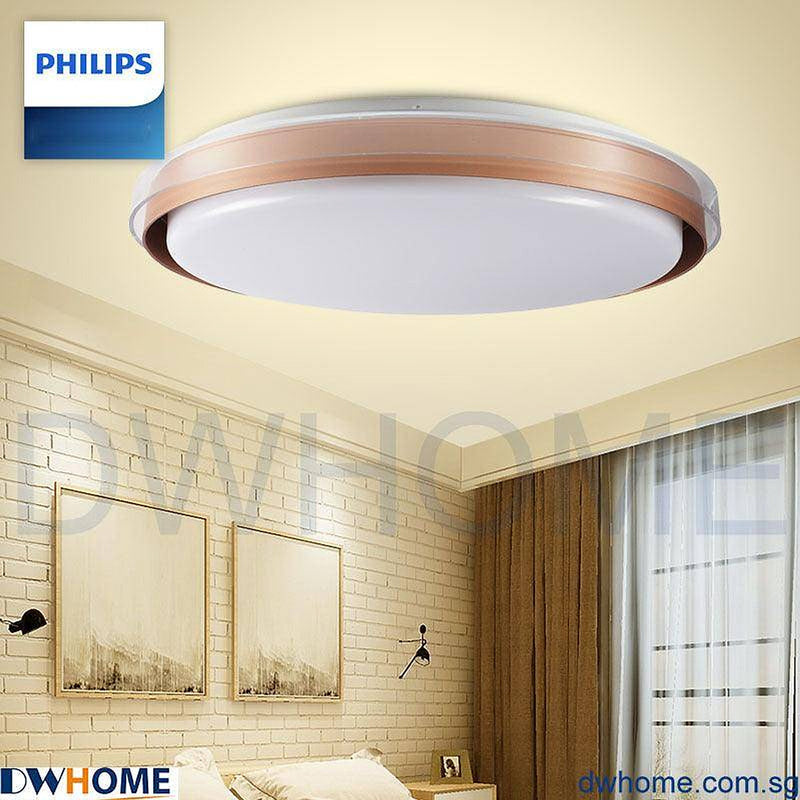 Philips LED Ceiling Light 24W CL519 Tunable Three Light Settings Scene Switch Gold Auto Memory-DWHOME