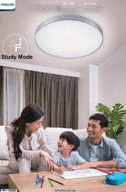 Philips CL514 LED Tunable Ceiling Light Silver Brown Edge 24W/36W Warm - Warm White - Cool Daylight-DWHOME