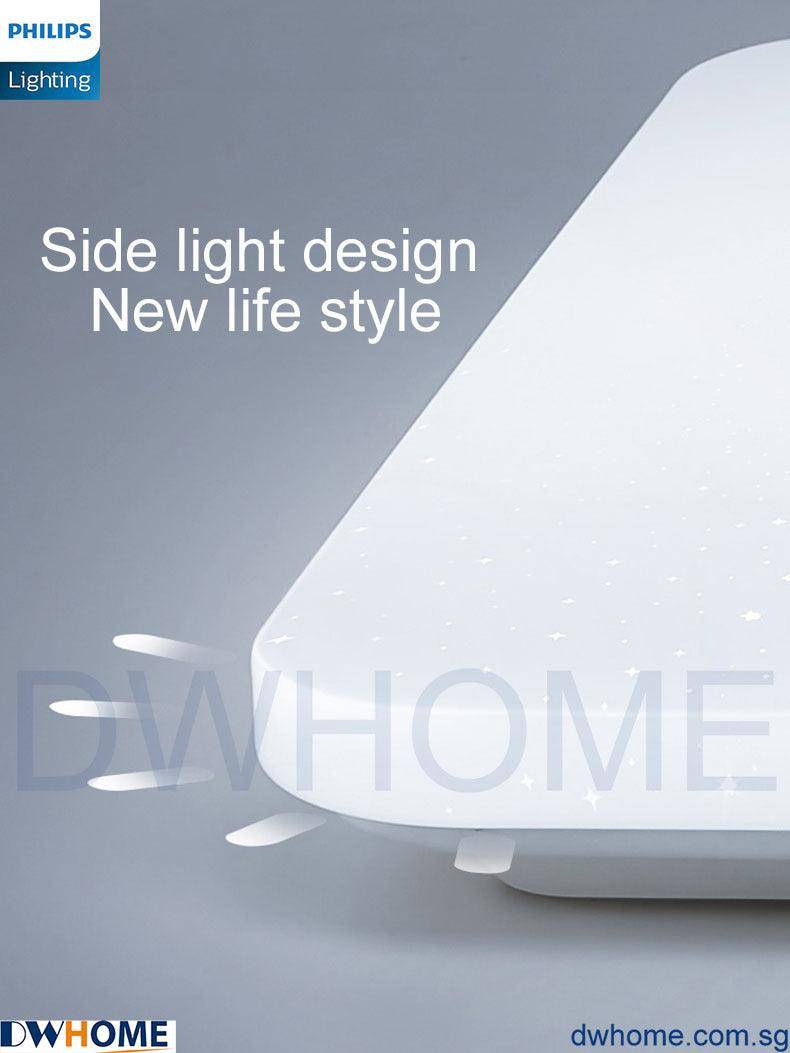 Philips LED CL830/CL716 Ceiling Light Round Rectangle Tunable Light With Simple Nordic Design Modern Atmosphere-DWHOME