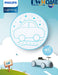 Philips LED CL551/552 Ceiling Light Children Cartoon Blue Car Pink Moon Shape Tunable Light Color Four Lighting Modes-DWHOME
