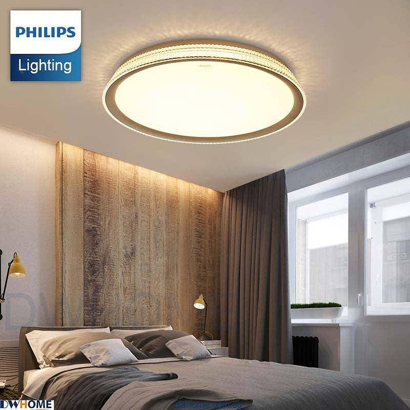 Philips CL510 LED Tunable Ceiling Light Silver 24W Warm - Warm White - Cool Daylight-DWHOME