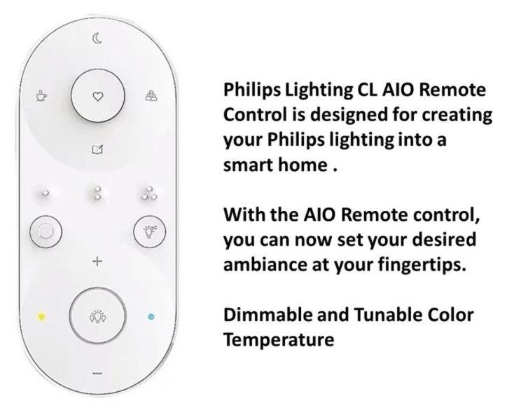 Philips LED CL828 Round Ceiling Light Tunable Light With AIO Remote Control Simple Nordic Design Modern.