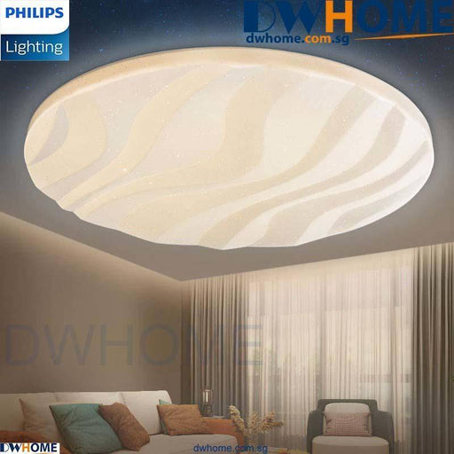 Philips LED CL506 Ceiling Lamp Modern Tunable 3 Colors Minimalist Style Living Room Book Bedroom.