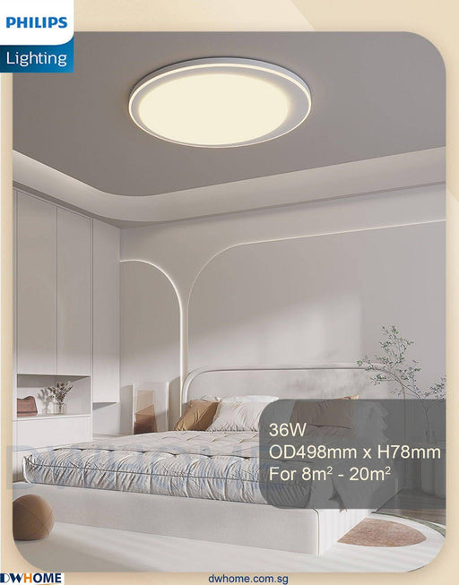 Philips LED CL875 Ceiling Light Tunable Light Simple Design Modern.