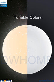 Philips LED CL830/CL716 Ceiling Light Round Rectangle Tunable Light With Simple Nordic Design Modern Atmosphere-DWHOME