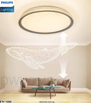 Philips CL510 LED Tunable Ceiling Light Silver 24W Warm - Warm White - Cool Daylight-DWHOME