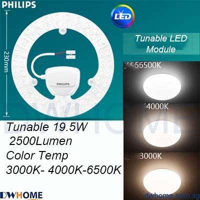 Philips LED Ceiling Lamp Module Only Circle Shape Energy-Saving Lamp.