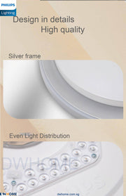 Philips LED CL875 Ceiling Light Tunable Light Simple Design Modern-DWHOME
