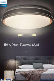 Philips LED Ceiling Light 24W CL519 Tunable Three Light Settings Scene Switch Gold Auto Memory-DWHOME